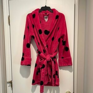 Red Polka Dot Robe